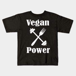 Vegan Power, Vegan Diet, Stay Humble Kids T-Shirt